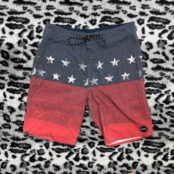 O'Neill Other - O'Neill Men's Patriotic Red and Navy Board Shorts